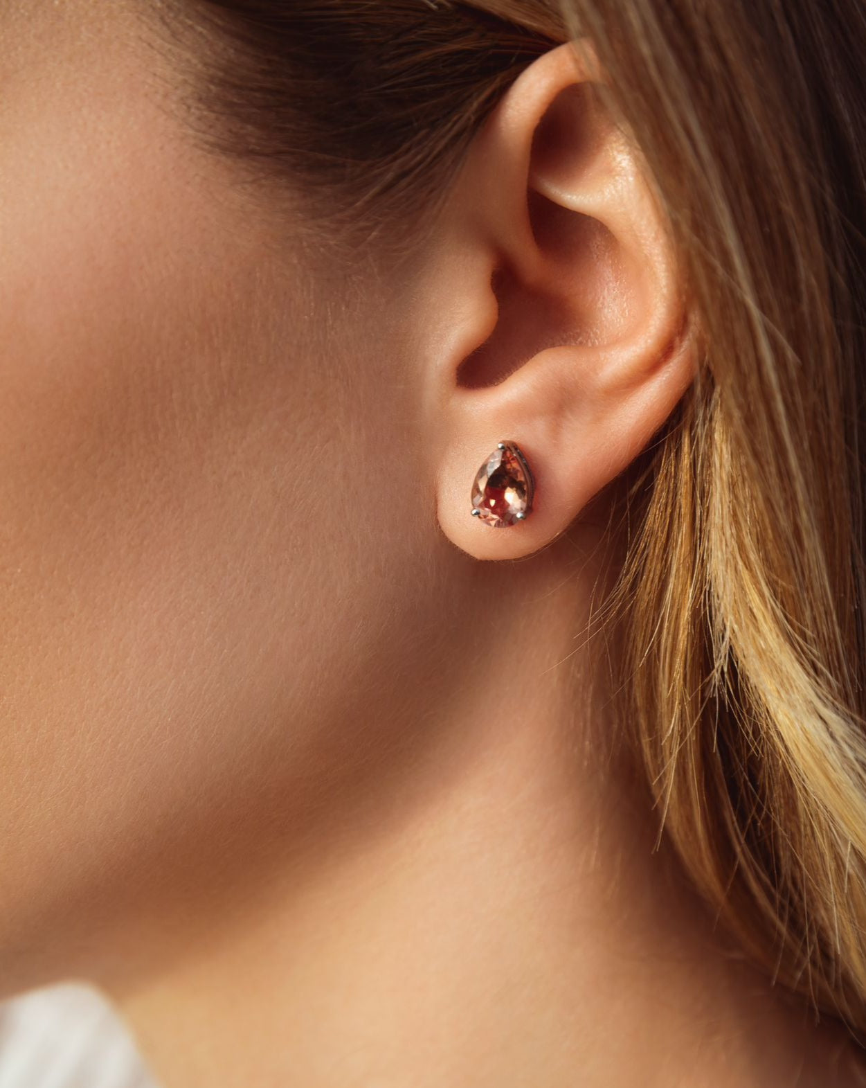 zodiac sign earrings- taurus- gold
