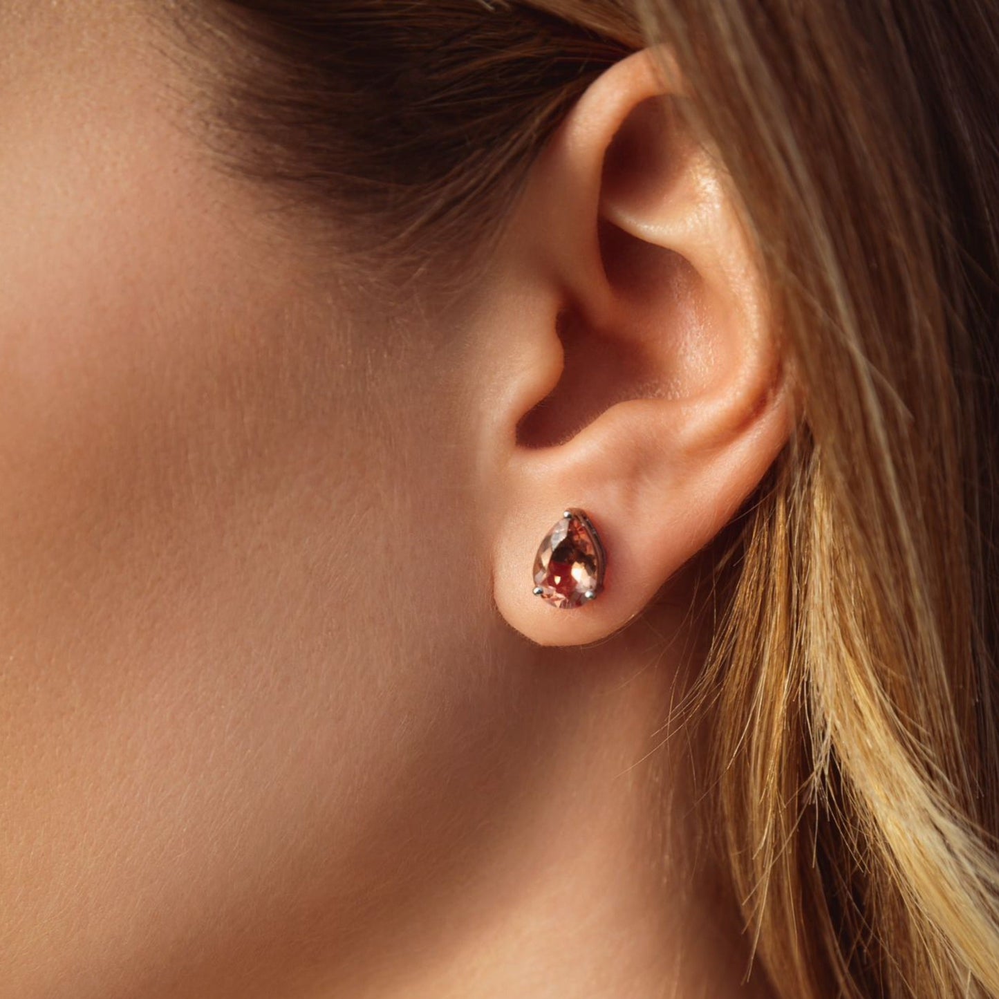 zodiac sign earrings- aries- gold