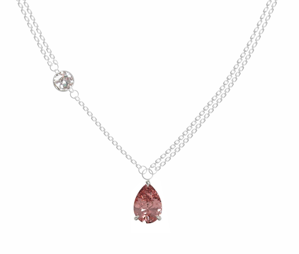 zultanite stone-necklace-silver